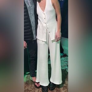 Free People knit 2 piece set - tank and pants